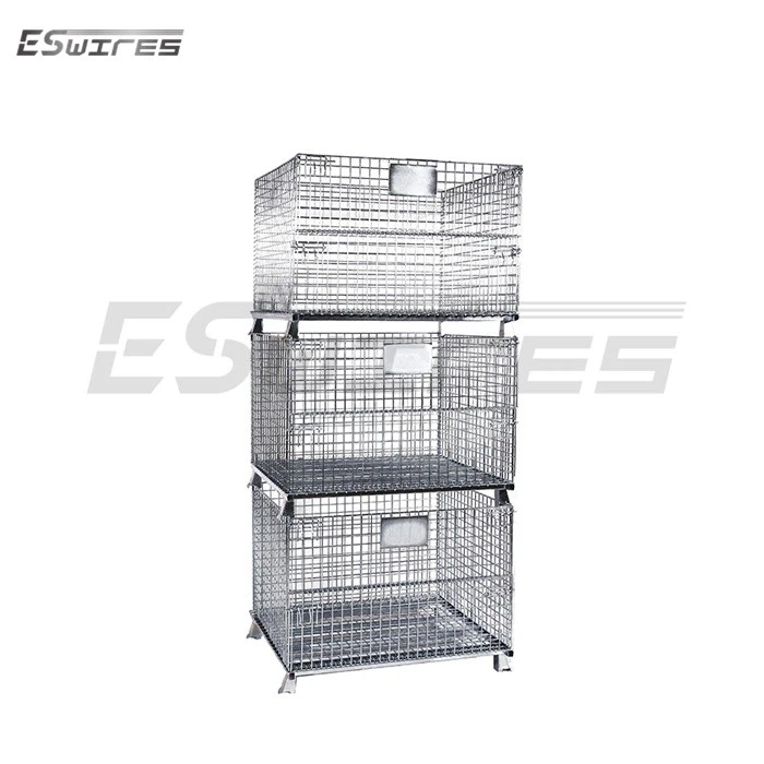Wire Mesh Pallet Basket Container